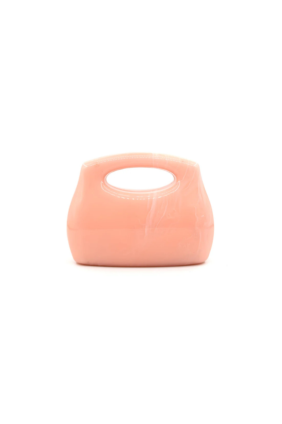 The Moorea Acrylic Handbag in Pink