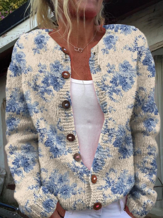 Aspen - Vintage Knit Cardigan Sweater