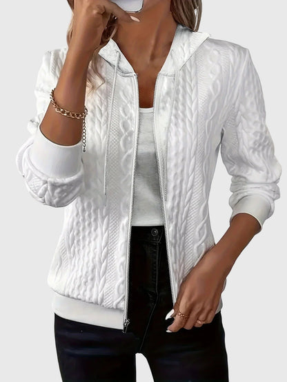 Lena | Women's Hoodie With Zipper