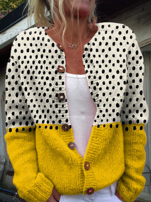Emery - Vintage Knit Cardigan Sweater
