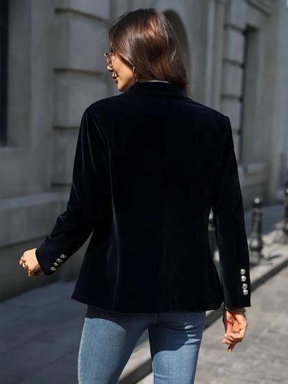 Carole | Women's Luxurious Velvet Blazer