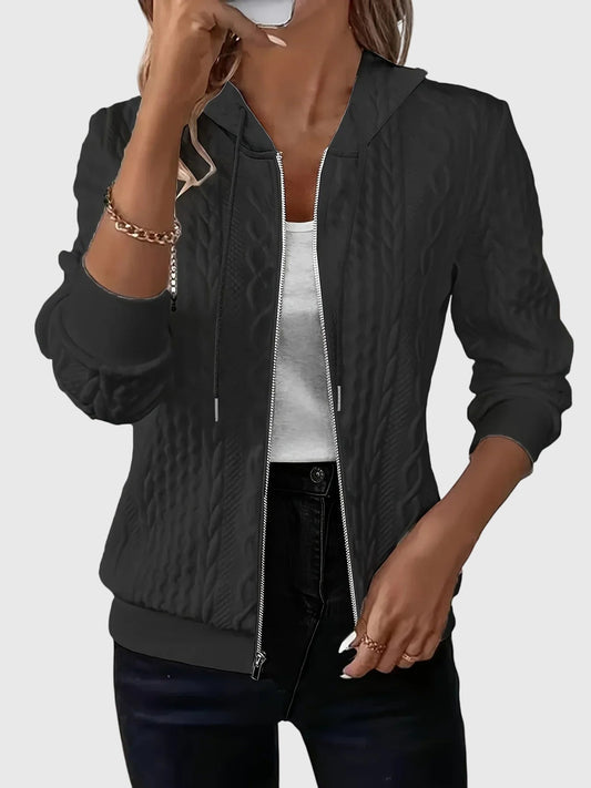 Lena | Women's Hoodie With Zipper