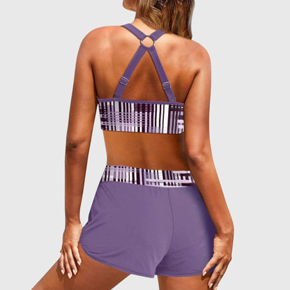Janelle - High-Waisted Ribbed Bikini
