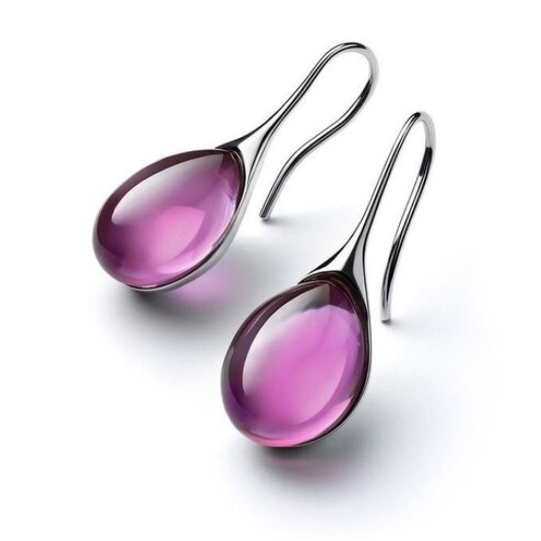 Earrings made of gold and silver jewellery