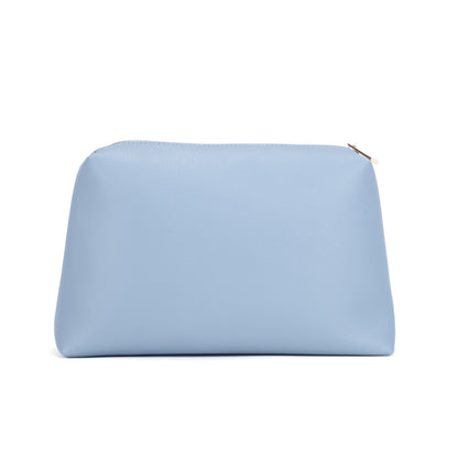 The Savannah Eyelet Tote Set in Blue