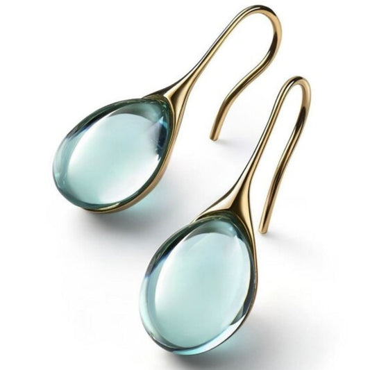 Earrings made of gold and silver jewellery
