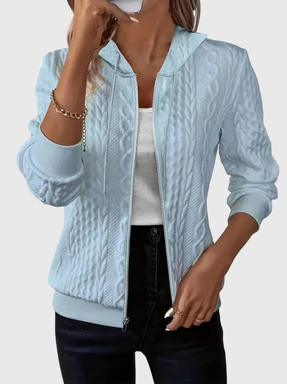 Lena | Women's Hoodie With Zipper