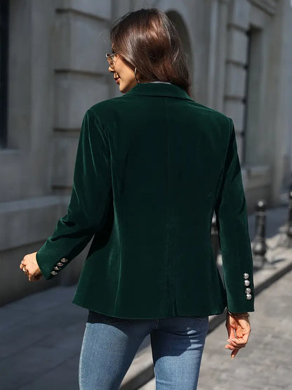 Carole | Women's Luxurious Velvet Blazer
