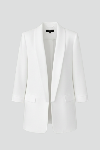Elysia | Women's Tailored Wrap Collar Blazer