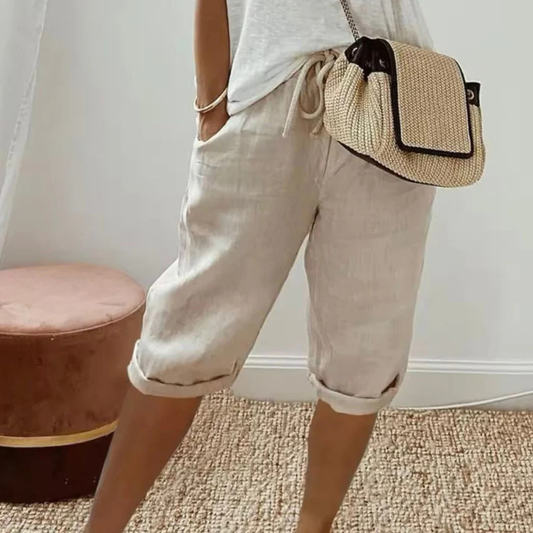 The Katriona Tie-Waist Shorts
