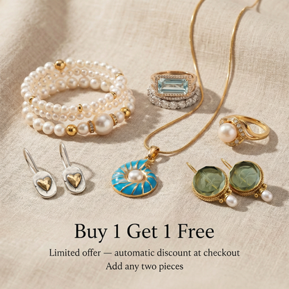 Cream Pearl Cocktail Ring with Gold-Tone Filigree Scrollwork