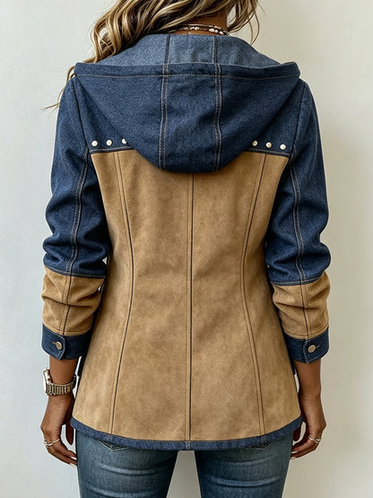 Fawnridge | Women's Patchwork Hooded Jacket